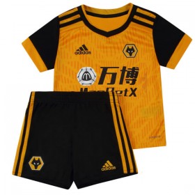 Camisolas de futebol Wolverhampton Wanderers Criança Equipamento Principal 2020/21 Manga Curta